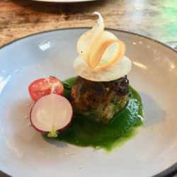Caillette appetizer